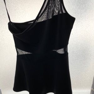 Guess one shoulder tank top